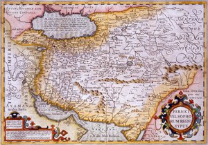 Mappa della Persia, 1638